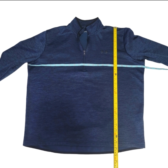 Under Armour Men's Large Fleece Sweatshirt Blue - Picture 5 of 13